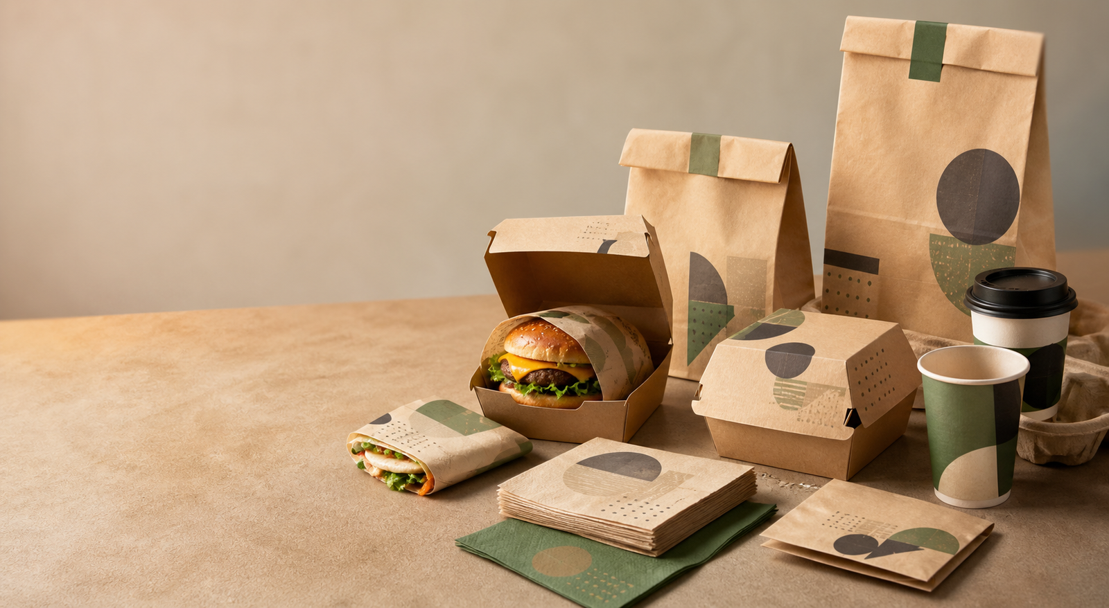 Embalagens personalizadas para food service
